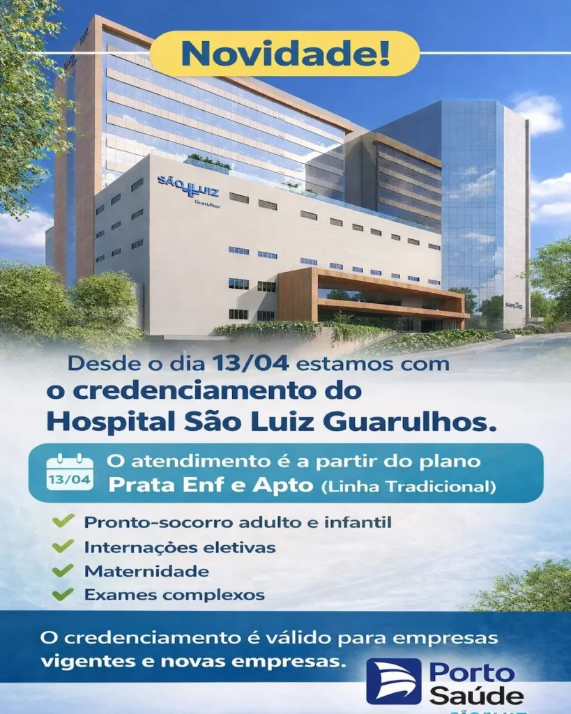 Hospital São Luiz Guarulhos - Plano de Saúde Porto Saúde